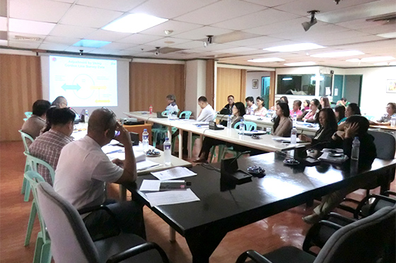 フィリピン国マニラ首都圏での交通計画に関する講義